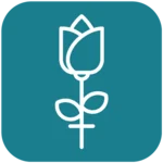 Flores Por Siempre - Logo